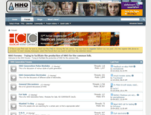 Tablet Screenshot of hhoforums.com